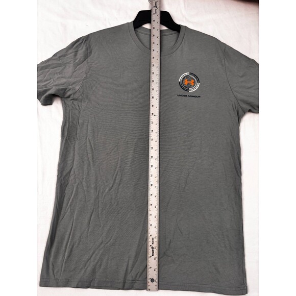 Under Armour Men’s Large UA Tech HeatGear Royal/Gray Performance T‑Shirt Loose - Picture 4 of 6